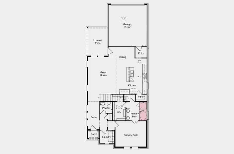 2D floor plan layout of this home in The Ranch at Uptown Celina 40s, Celina, TX (Image 7). 2D floor plan layout of this home in The Ranch at Uptown Celina 40s, Celina, TX (Image 7).