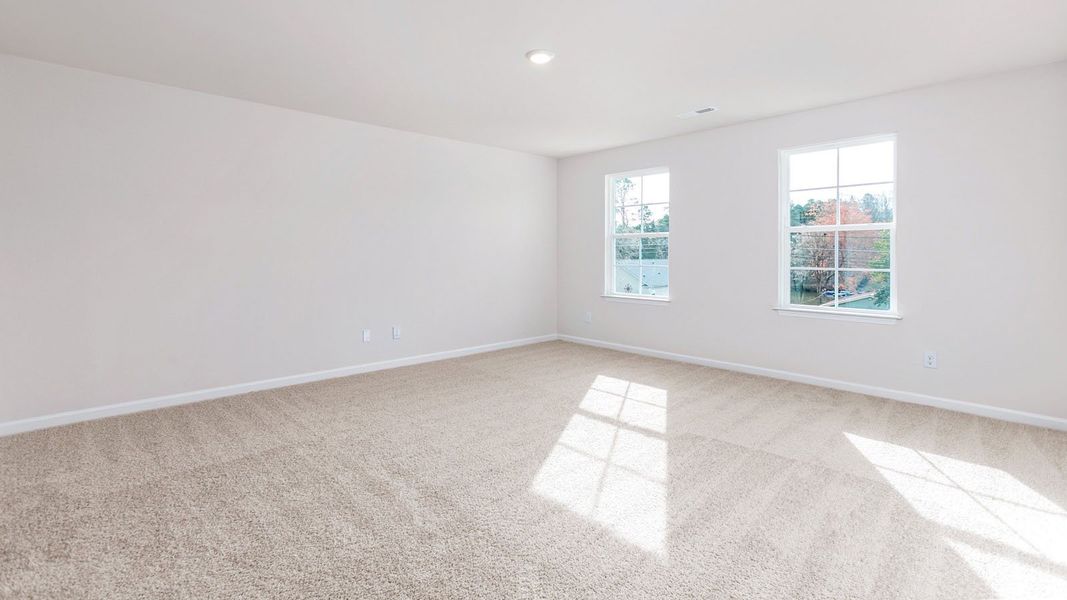 Spacious, unfurnished interior of a new home in Hudson Glen, Mocksville (Image 17). Spacious, unfurnished interior of a new home in Hudson Glen, Mocksville (Image 17).