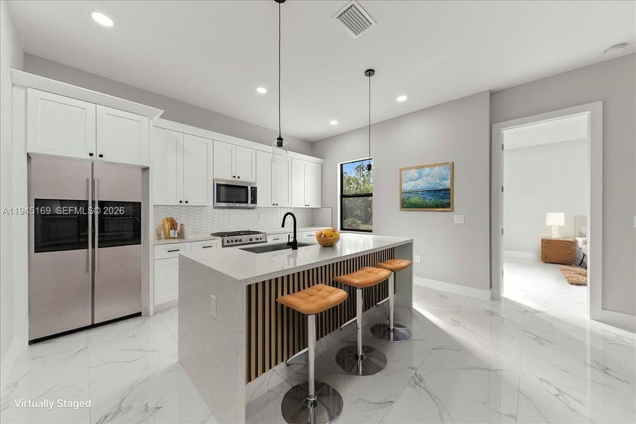 Furnished interior view inside a new home in , Lehigh Acres (Image 5).