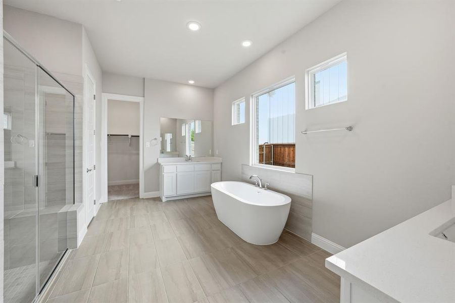 Furnished interior view inside a new home in Walsh, Aledo (Image 6).