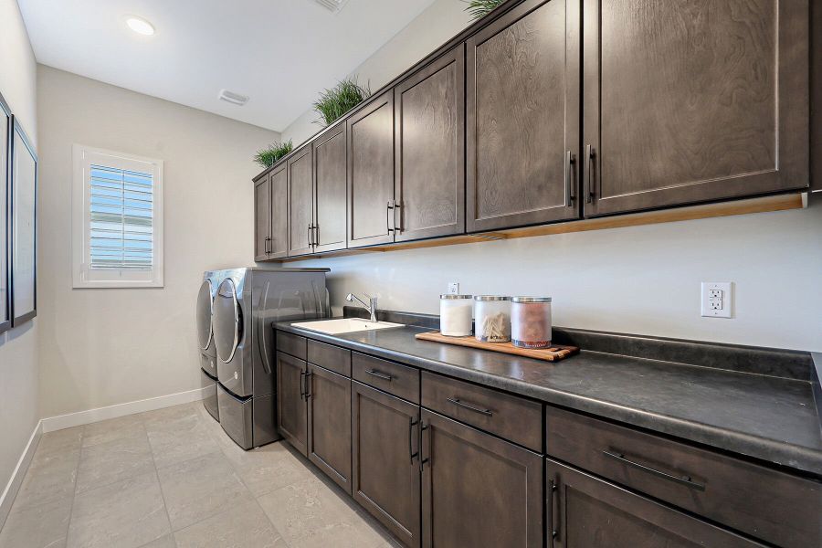 Representative furnished interior of a home built from the Sage by Mattamy Homes in Empire Pointe, Queen Creek (Image 46).