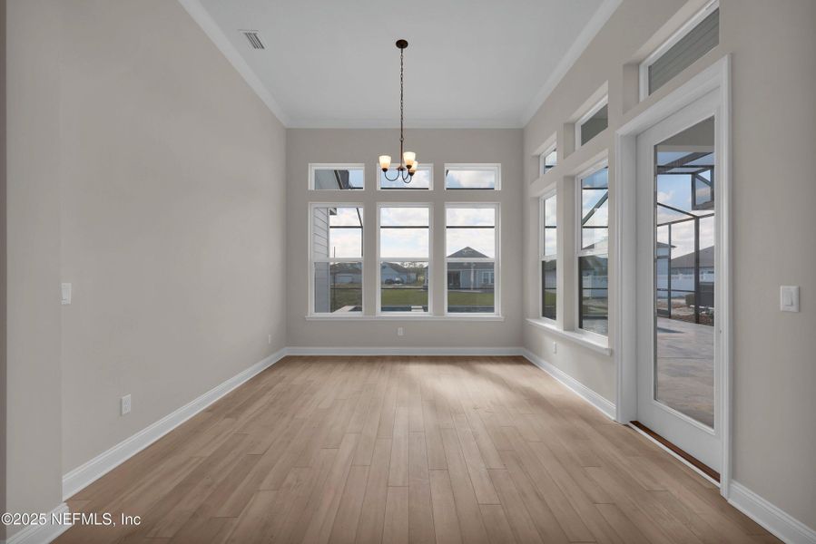 Spacious, unfurnished interior of a new home in Courtney Oaks at SilverLeaf, St. Augustine (Image 24).