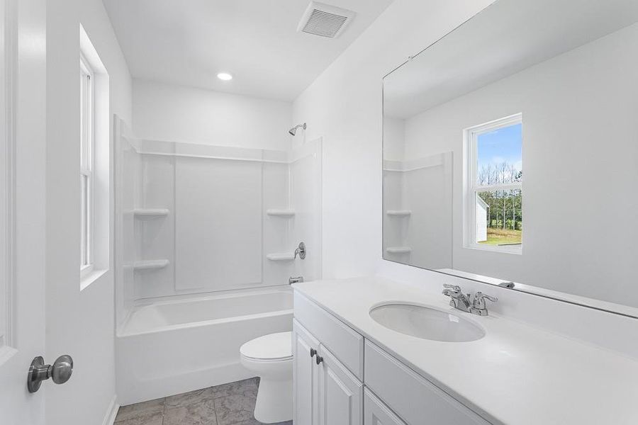 Furnished interior view inside a new home in Heritage River, Euharlee (Image 4).