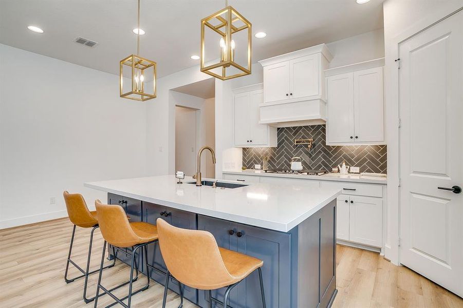 Furnished interior view inside a new home in Walsh 70', Fort Worth (Image 10).