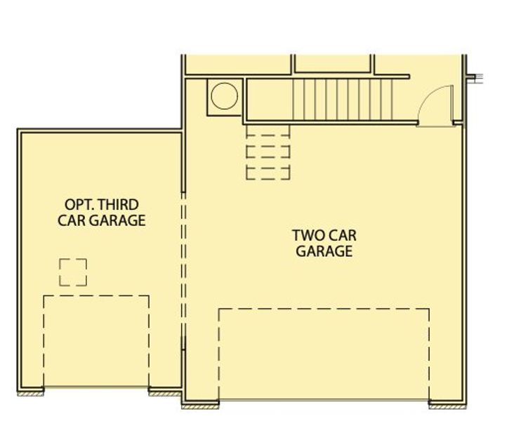 2D floor plan layout for the Payton III by Kerley Family Homes in Walters Creek, Douglasville, GA (Image 5).