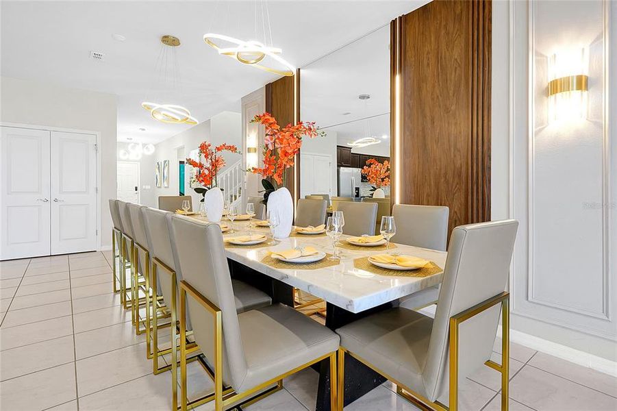 Furnished interior view inside a new home in Windsor Island Resort, Davenport (Image 44).