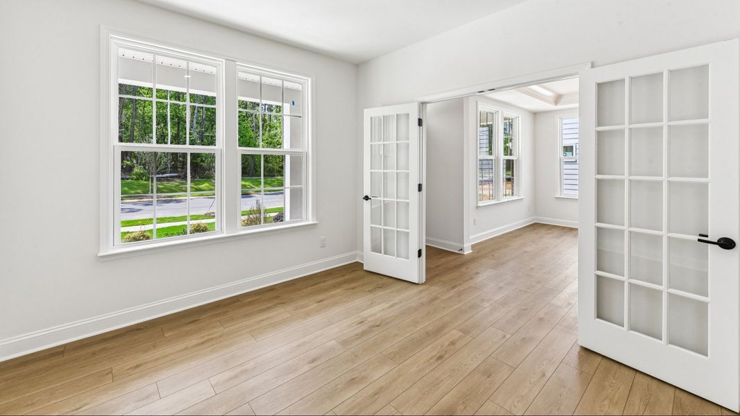 The Stonehaven Plan by DRB Homes in Michaux Gardens