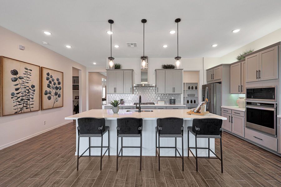 Representative furnished interior of a home built from the Flint by Mattamy Homes in Pinnacle at San Tan Heights, San Tan Valley (Image 15).