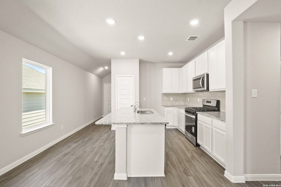 Furnished interior view inside a new home in Hickory Ridge, Elmendorf (Image 10).