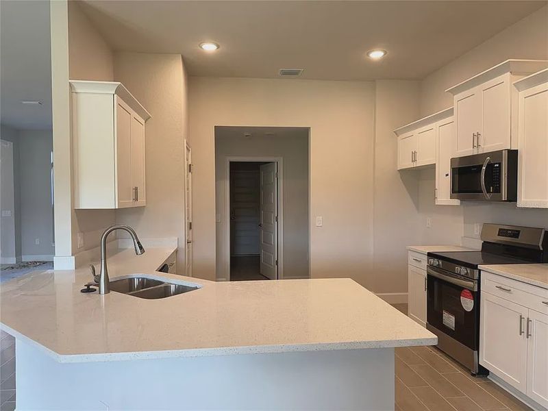Furnished interior view inside a new home in South Gulf Cove, Port Charlotte (Image 5).