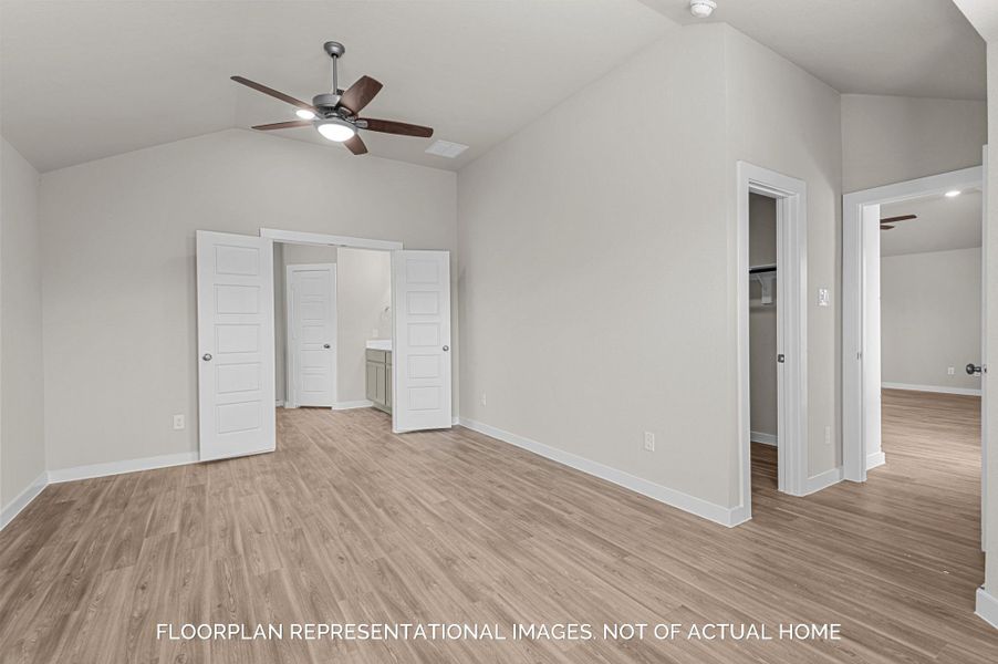 Spacious, unfurnished interior of a new home in Pinewood at Grand Texas, New Caney (Image 13).