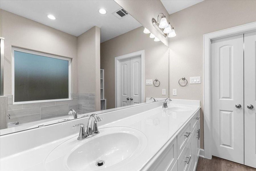 Furnished interior view inside a new home in , Houston (Image 7). Furnished interior view inside a new home in , Houston (Image 7).