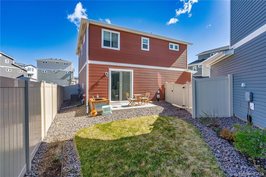 Front exterior of a new home in , Colorado Springs, CO, highlighting curb appeal (Image 1).