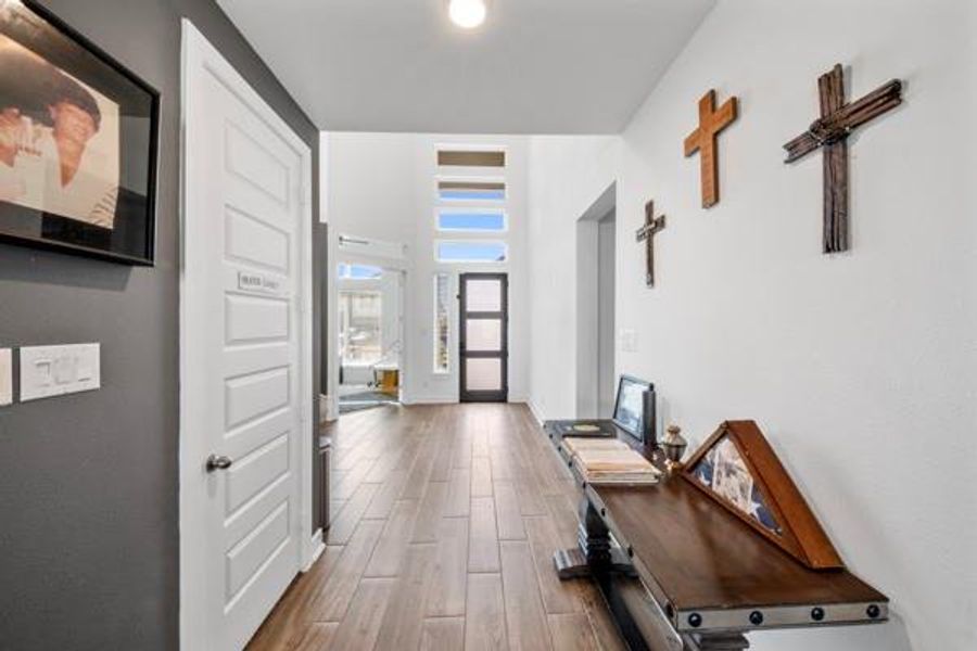 Furnished interior view inside a new home in , Katy (Image 13).