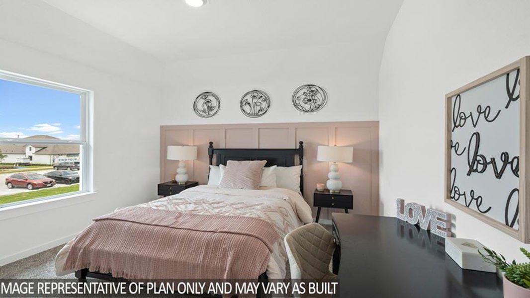 Furnished interior view inside a new home in Silverthorne, Conroe (Image 11).