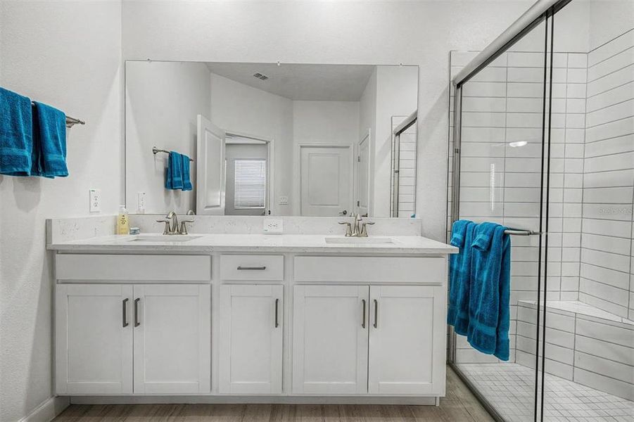 Furnished interior view inside a new home in Mirada Active Adult, San Antonio (Image 31).