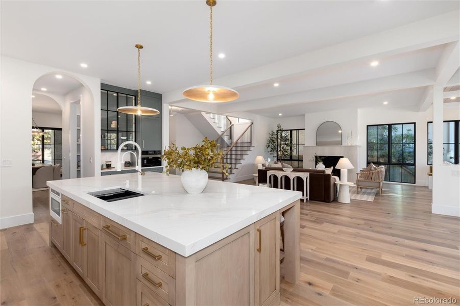 Furnished interior view inside a new home in , Denver (Image 41). Furnished interior view inside a new home in , Denver (Image 41).