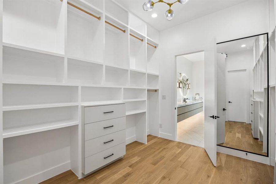 Furnished interior view inside a new home in , Dallas (Image 17).