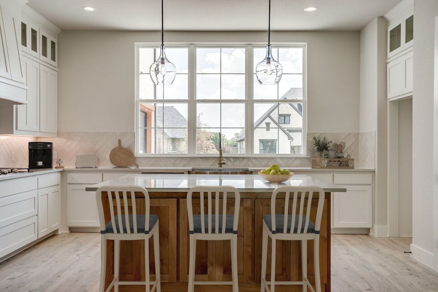 Representative furnished interior of a home built from the The Grapevine by Kenmark Homes in LeTara, Haslet (Image 4).