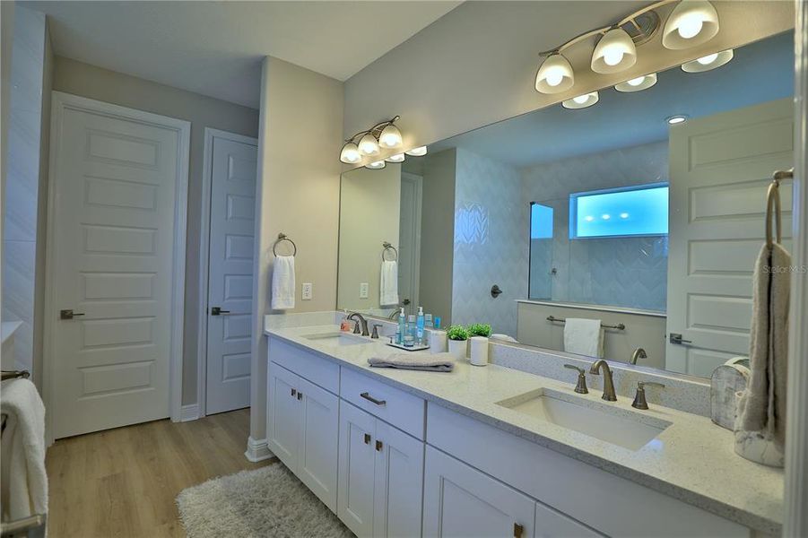 Furnished interior view inside a new home in , Ocala (Image 24).