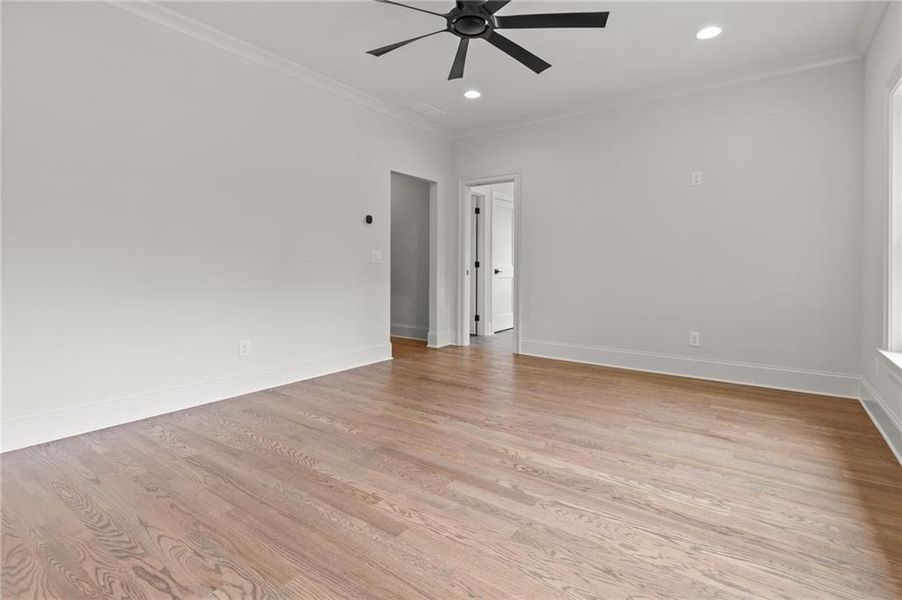 Spacious, unfurnished interior of a new home in , Buford (Image 56).