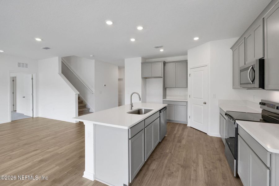 Furnished interior view inside a new home in Amberly, Green Cove Springs (Image 16).