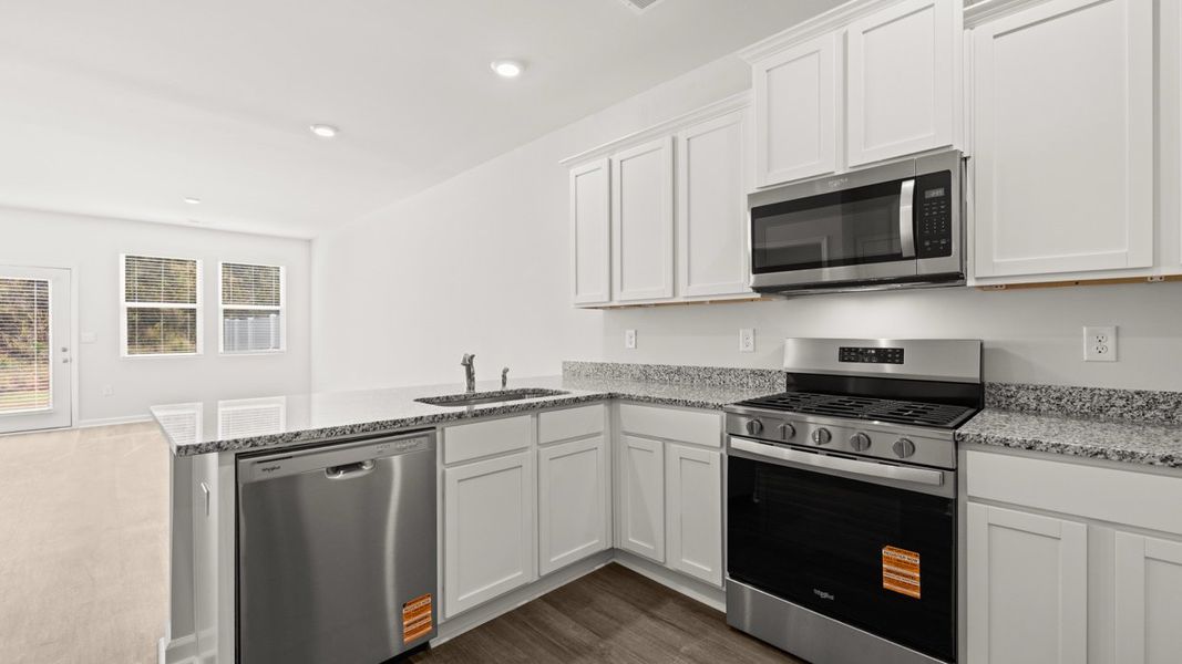 Furnished interior view inside a new home in Byrd Village, Graniteville (Image 4).