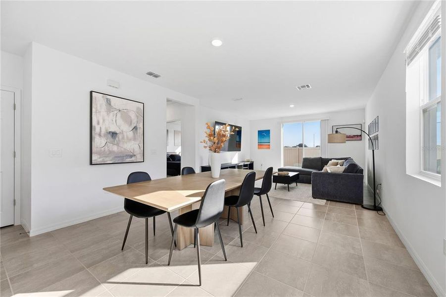 Furnished interior view inside a new home in , Haines City (Image 27).