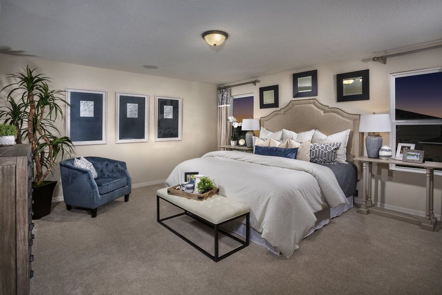 Representative furnished interior of a home built from the 2716 by KB Home in The Sanctuary II, Clermont (Image 8).