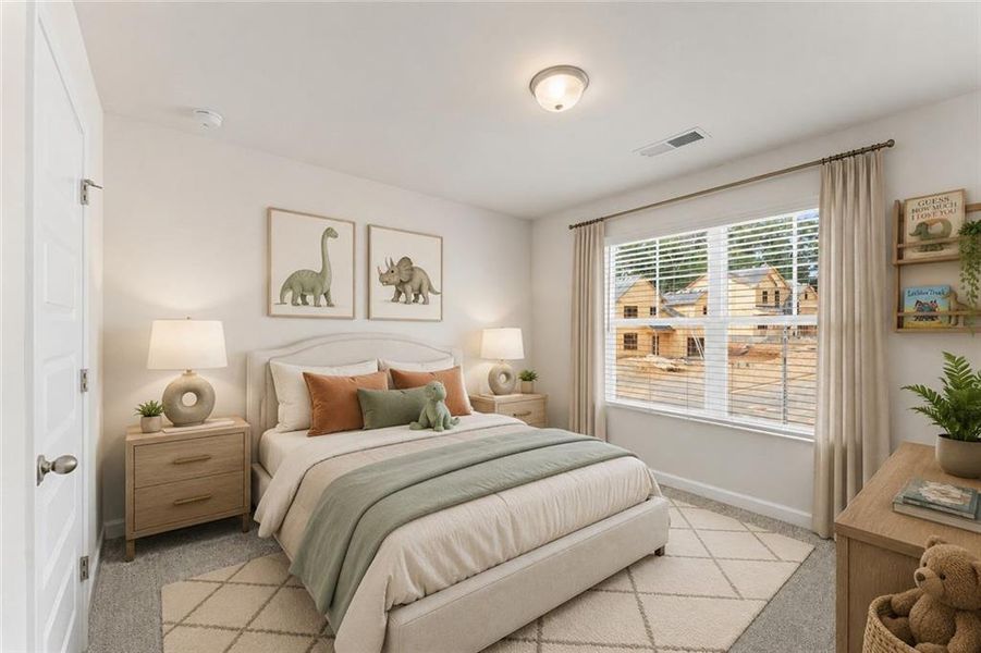Furnished interior view inside a new home in Oakhill Estates, Adairsville (Image 14).