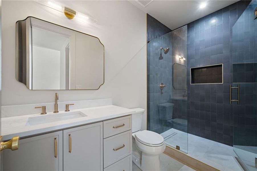 Furnished interior view inside a new home in , Dunwoody (Image 31).