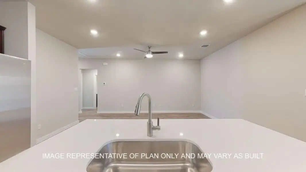 Representative interior finishes for a home built from the Baxtor by D.R. Horton in Wildwood Estates, Nolanville (Image 9).