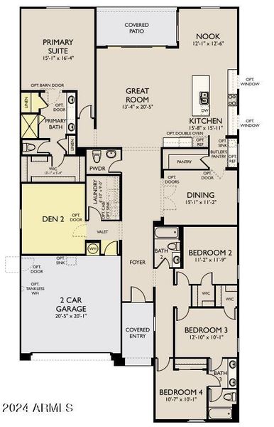 Floorplan Lot 107 Jade