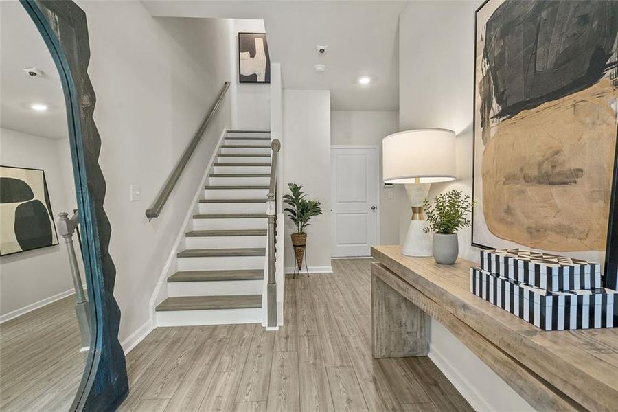 Furnished interior view inside a new home in Henson Square, Lawrenceville (Image 5).