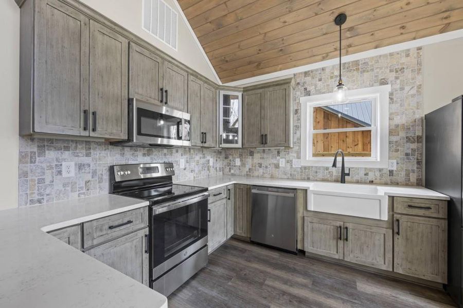 Furnished interior view inside a new home in , Lavonia (Image 4).