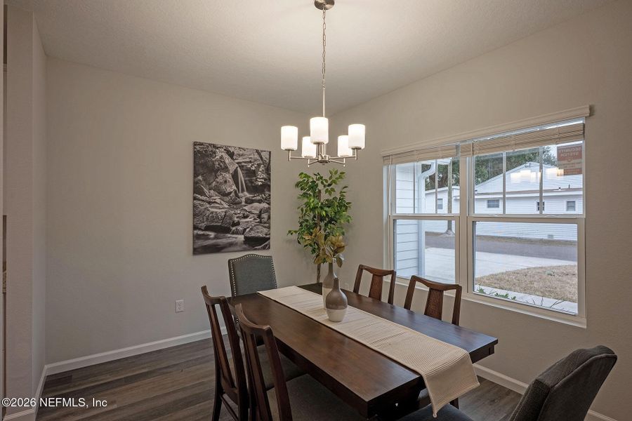 Furnished interior view inside a new home in , Jacksonville (Image 5).