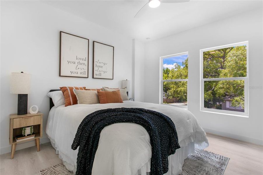Furnished interior view inside a new home in , St. Petersburg (Image 10).