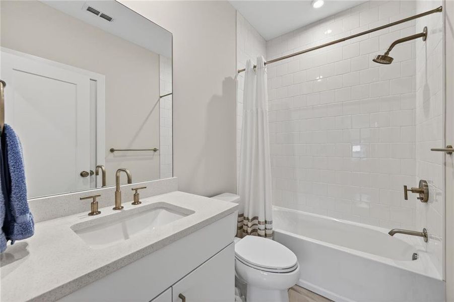 Furnished interior view inside a new home in , Decatur (Image 14).