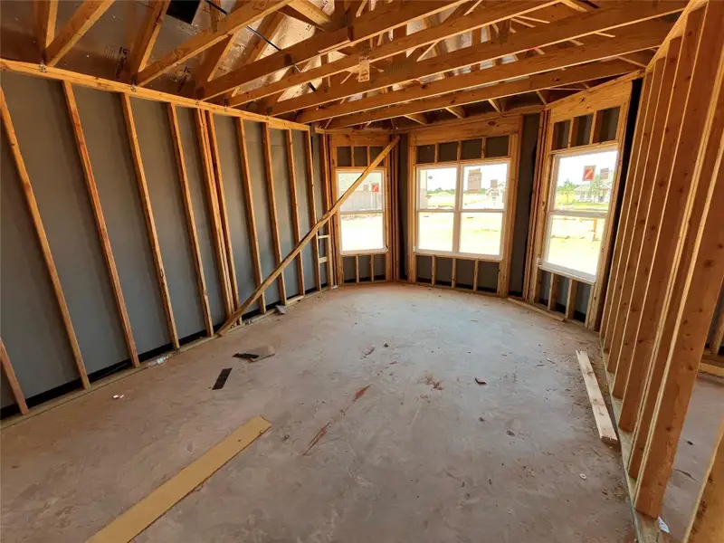In-progress construction of a new home in Grand Magnolia, Waller, TX (Image 3).