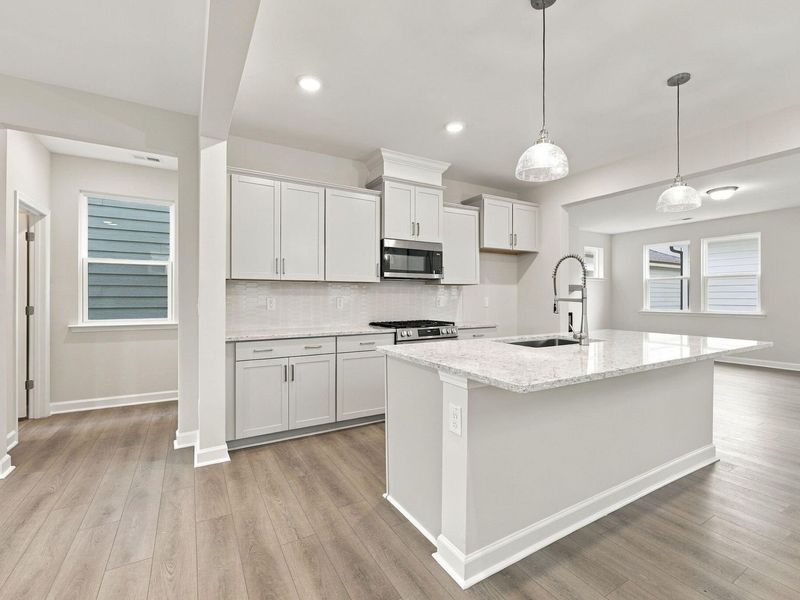 Furnished interior view inside a new home in Forestville Yard, Knightdale (Image 8).