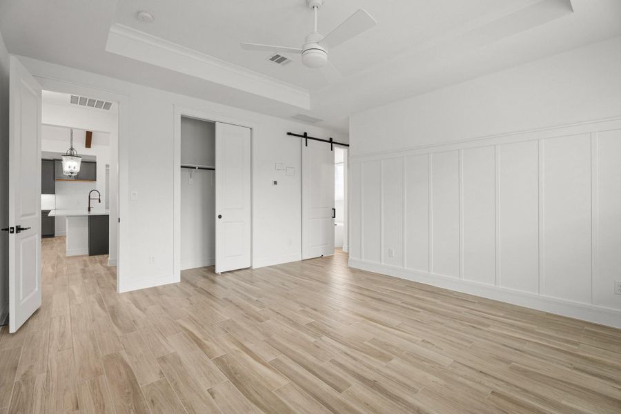 Private primary suite (*Photo not of actual home and used for illustration purposes only.) Private primary suite (*Photo not of actual home and used for illustration purposes only.)