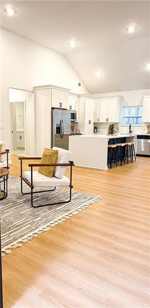 Furnished interior view inside a new home in , Douglasville (Image 9).