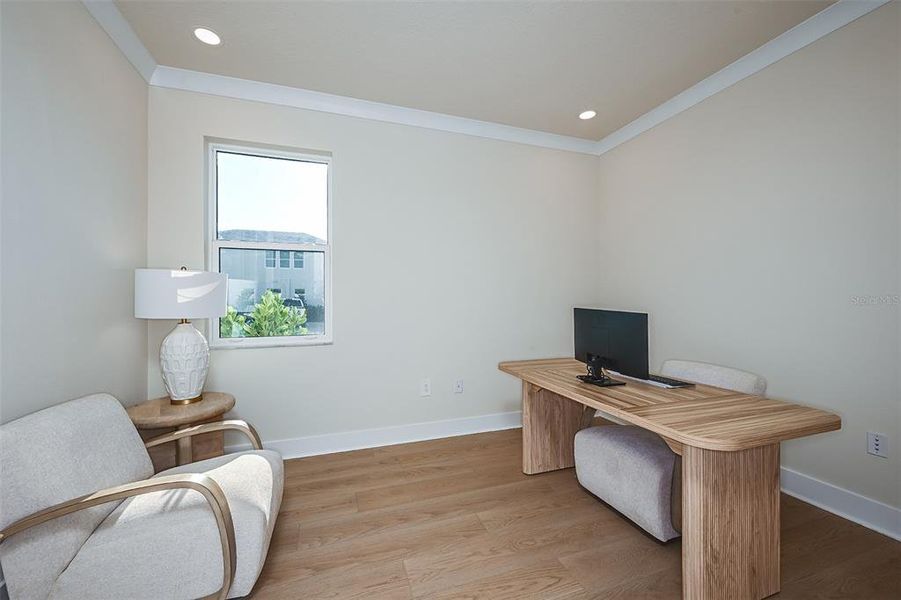 Furnished interior view inside a new home in Cassata Lakes, Nokomis (Image 18).