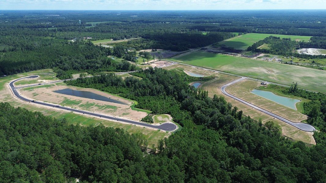 Site preparation for new homesites in Pinewood Estates, Conway (Image 17).