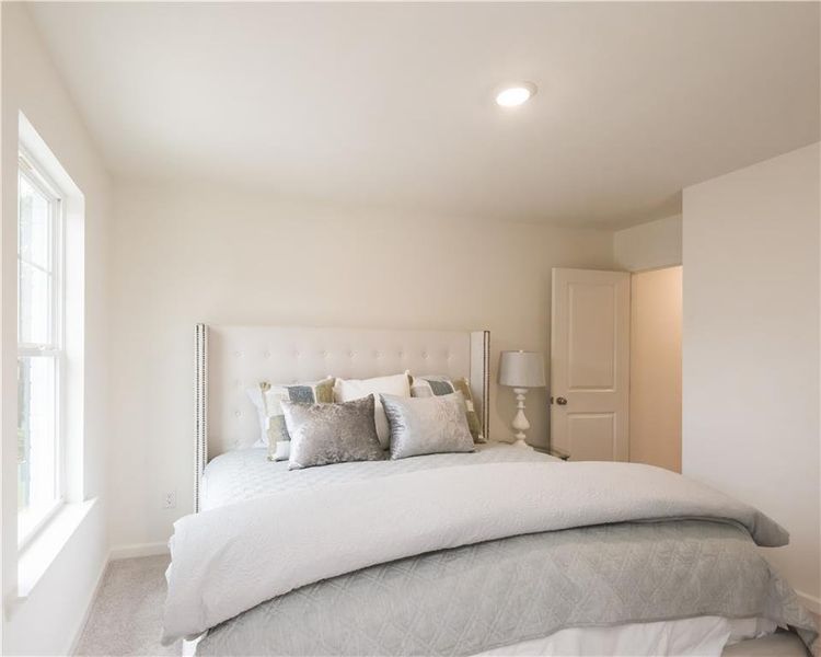 Furnished interior view inside a new home in Old Salem Crossing, Conyers (Image 25).