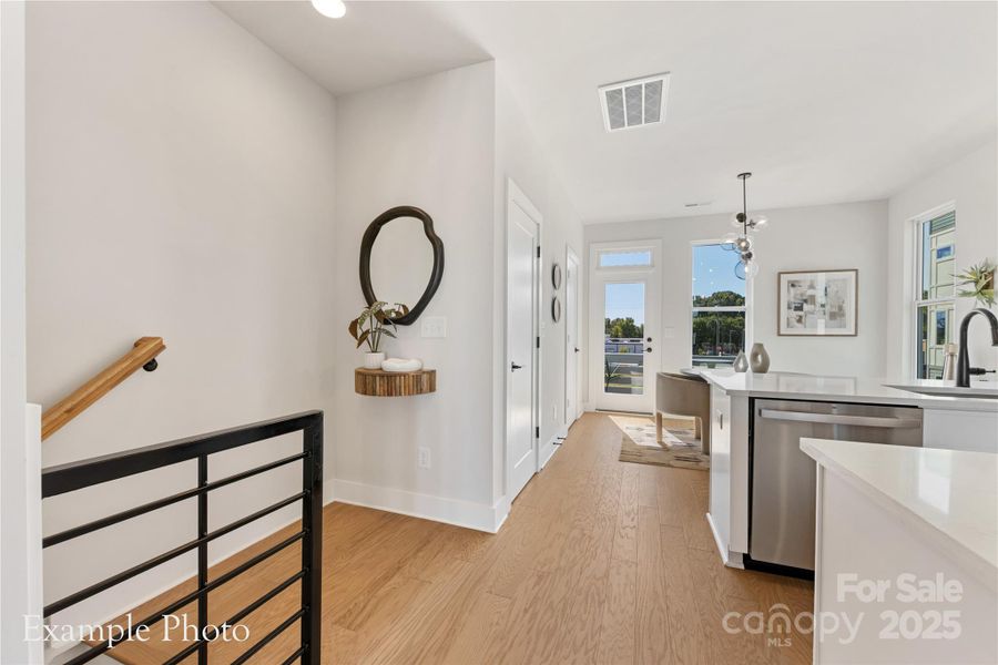 Furnished interior view inside a new home in , Charlotte (Image 3).
