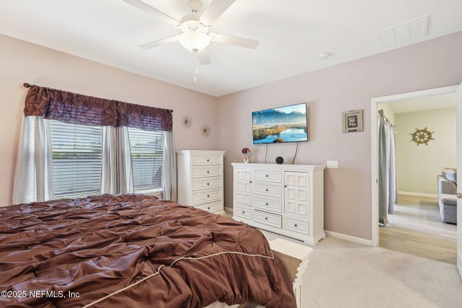 Furnished interior view inside a new home in Longleaf: Longleaf 60s, Jacksonville (Image 40).