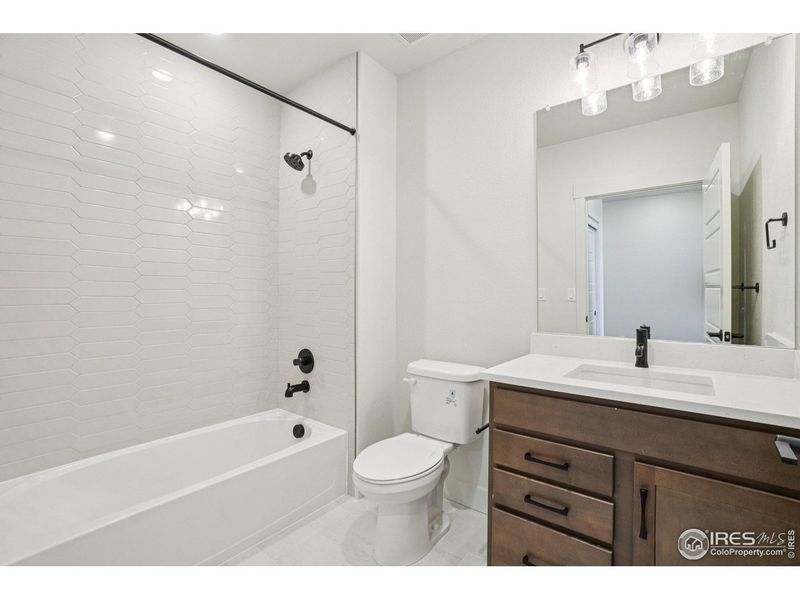 Furnished interior view inside a new home in Villa Collection, Fort Collins (Image 9).