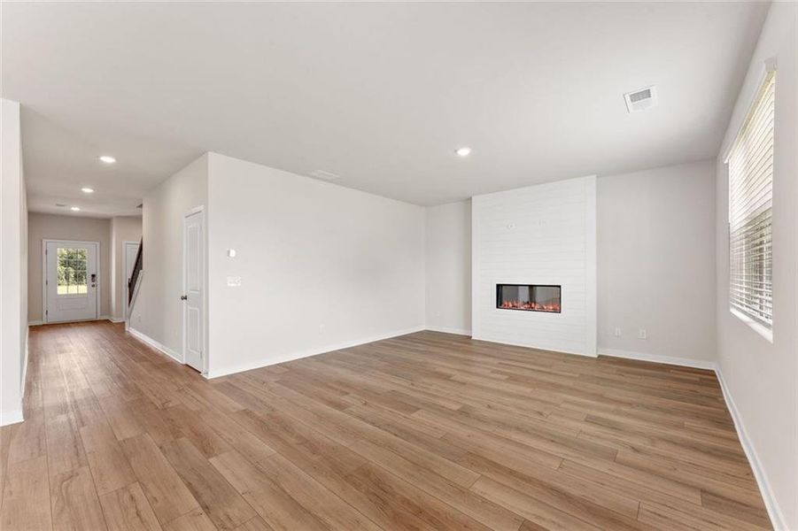 Spacious, unfurnished interior of a new home in Reserve at Gum Springs, Jefferson (Image 14). Spacious, unfurnished interior of a new home in Reserve at Gum Springs, Jefferson (Image 14).