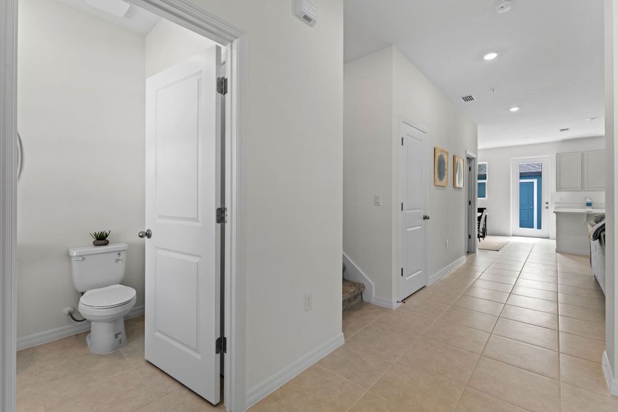 Furnished interior view inside a new home in Eden Crest, Apopka (Image 7).